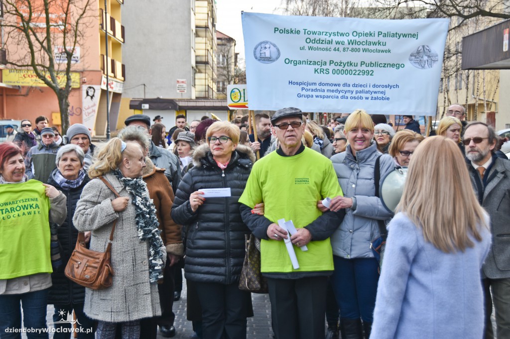 W centrum miasta zrobili hałas dla 1%