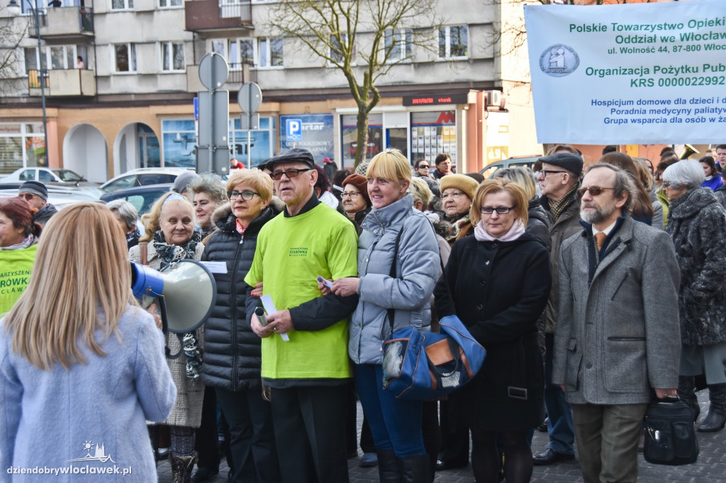 W centrum miasta zrobili hałas dla 1%