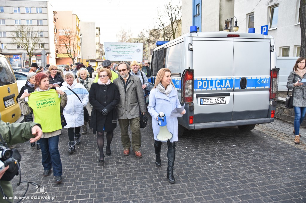 W centrum miasta zrobili hałas dla 1%