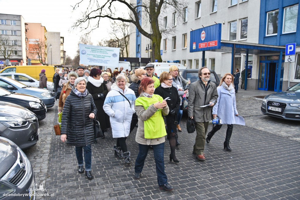 W centrum miasta zrobili hałas dla 1%