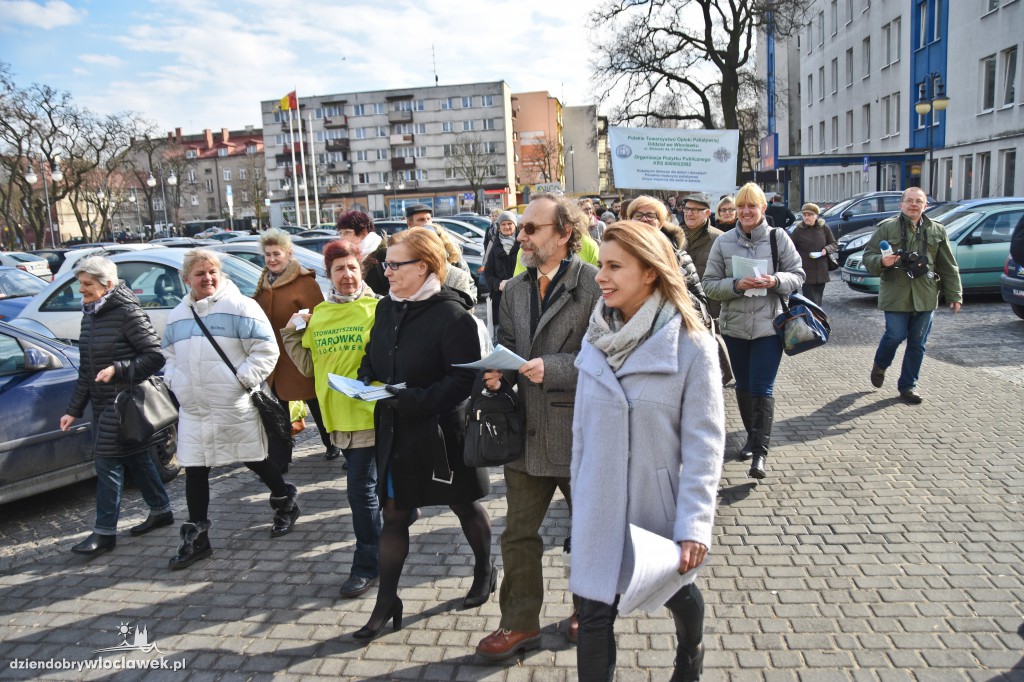 W centrum miasta zrobili hałas dla 1%