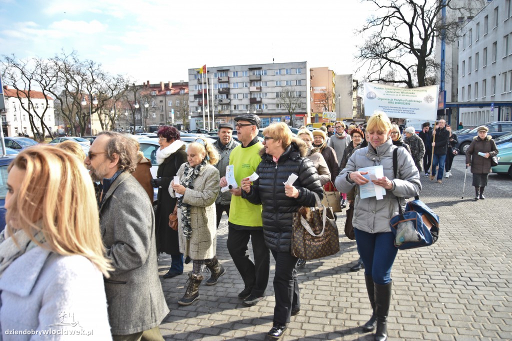 W centrum miasta zrobili hałas dla 1%