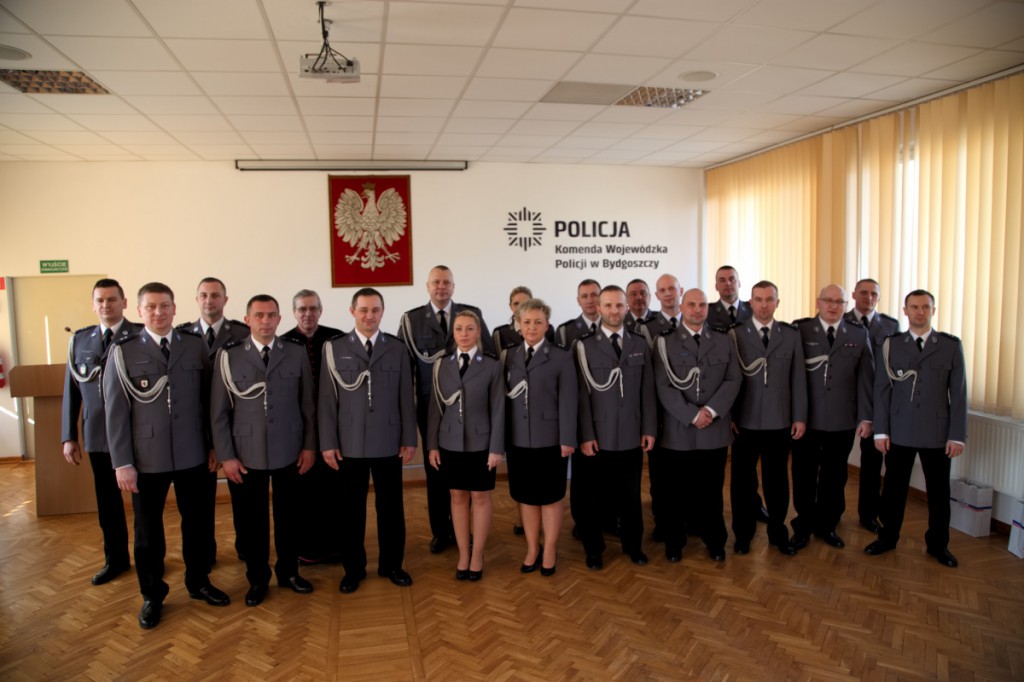 Ślubowanie nowych policjantów