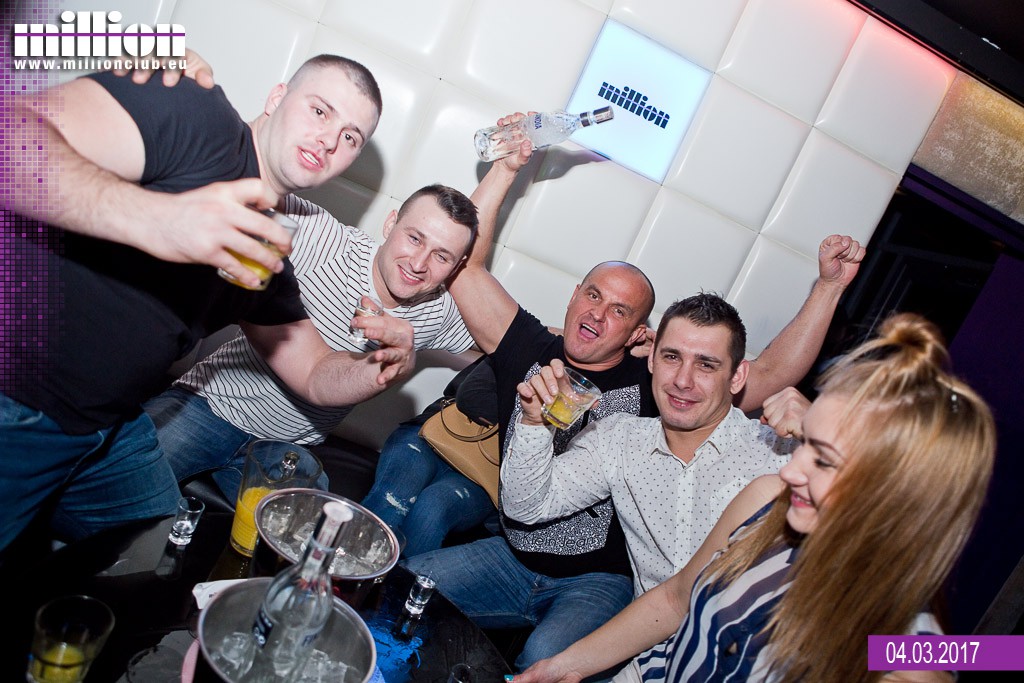 Sobotnia noc w klubie Million przy Ogniowej