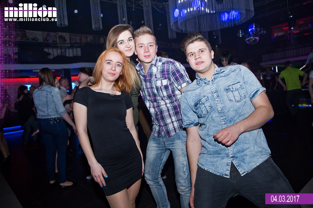 Sobotnia noc w klubie Million przy Ogniowej