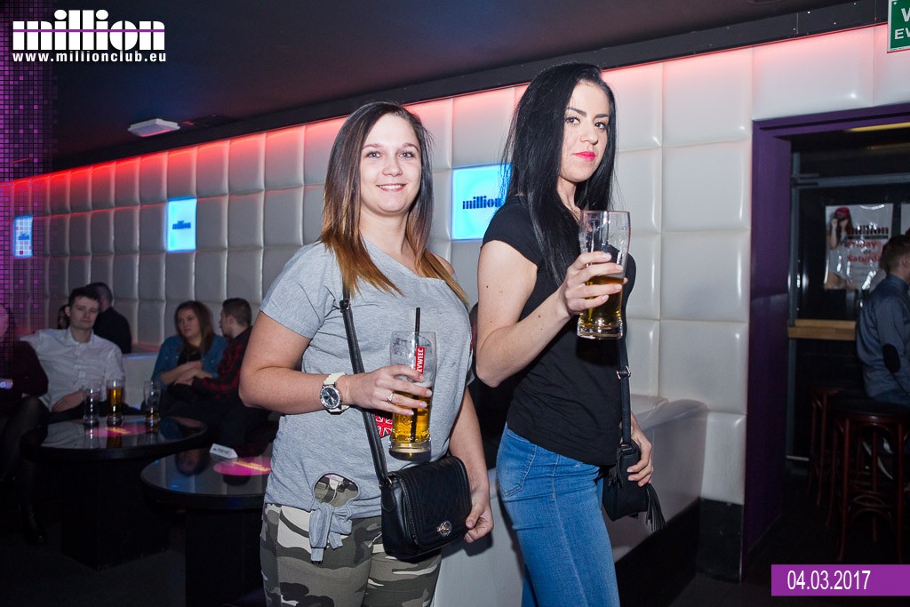 Sobotnia noc w klubie Million przy Ogniowej