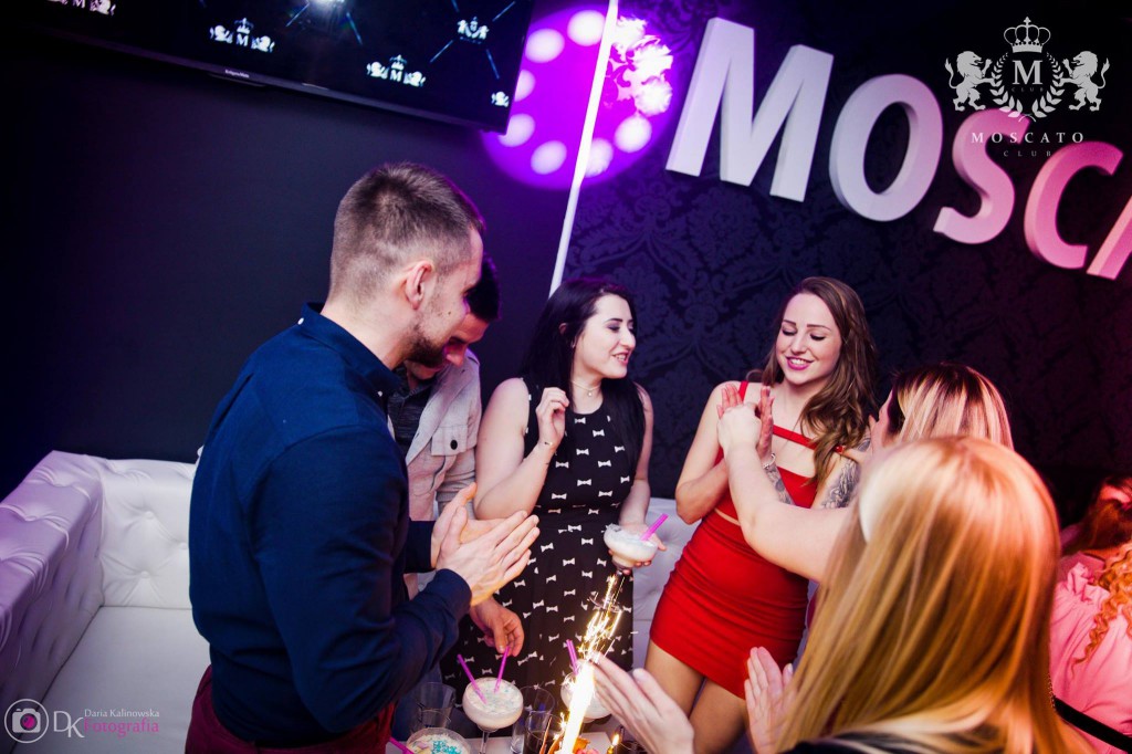 Sobotnia impreza w Moscato Club