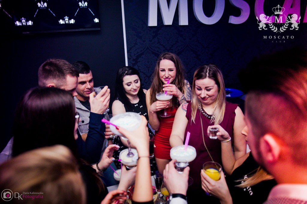Sobotnia impreza w Moscato Club