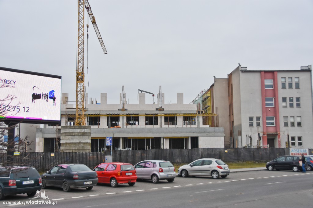Trwa budowa nowej siedziby skarbówki