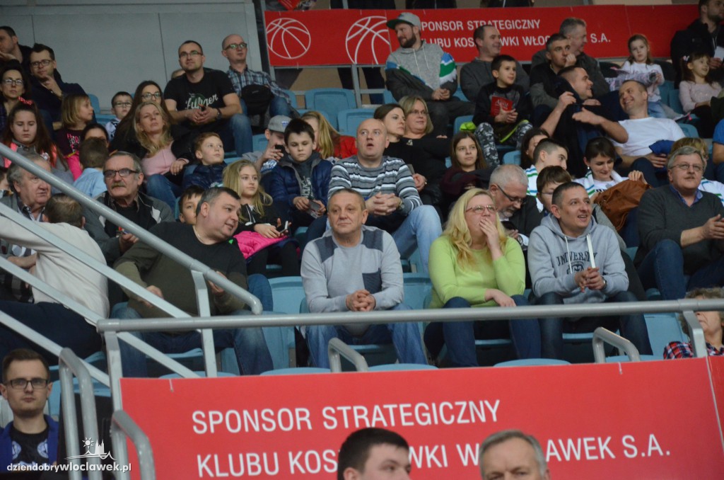 Kibice na meczu Anwil - Siarka Tarnobrzeg
