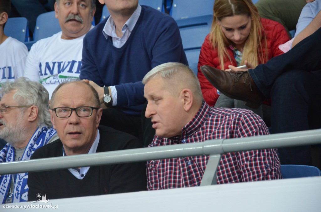 Kibice na meczu Anwil - Siarka Tarnobrzeg