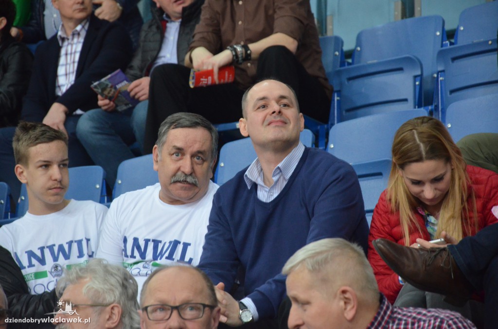Kibice na meczu Anwil - Siarka Tarnobrzeg