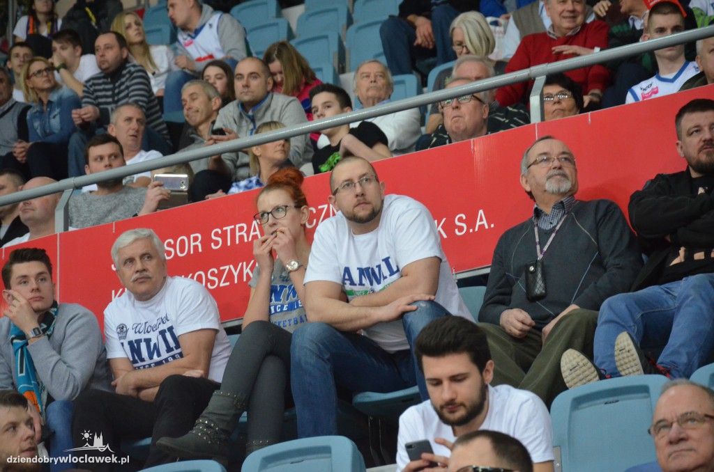 Kibice na meczu Anwil - Siarka Tarnobrzeg