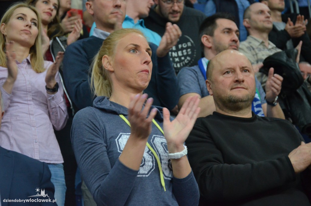 Kibice na meczu Anwil - Siarka Tarnobrzeg