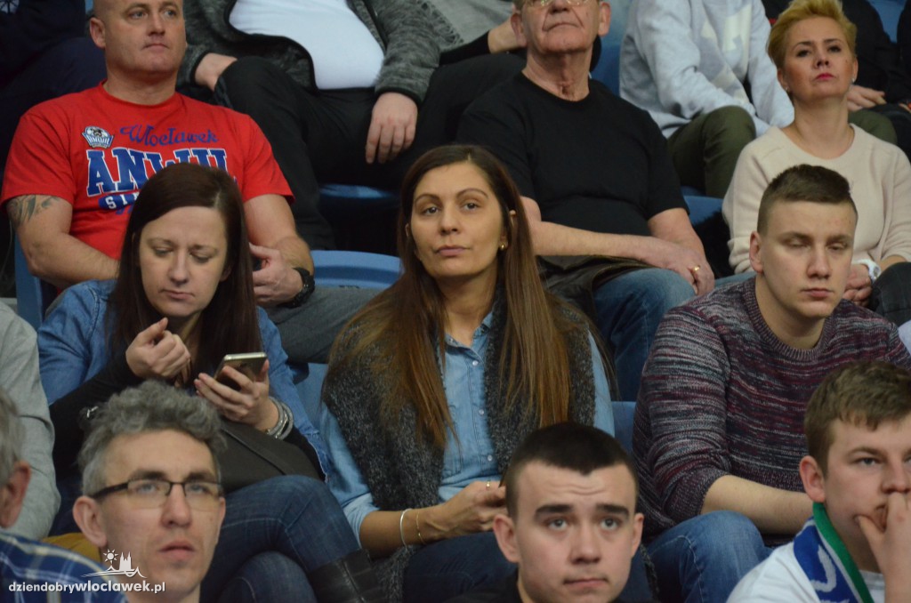 Kibice na meczu Anwil - Siarka Tarnobrzeg
