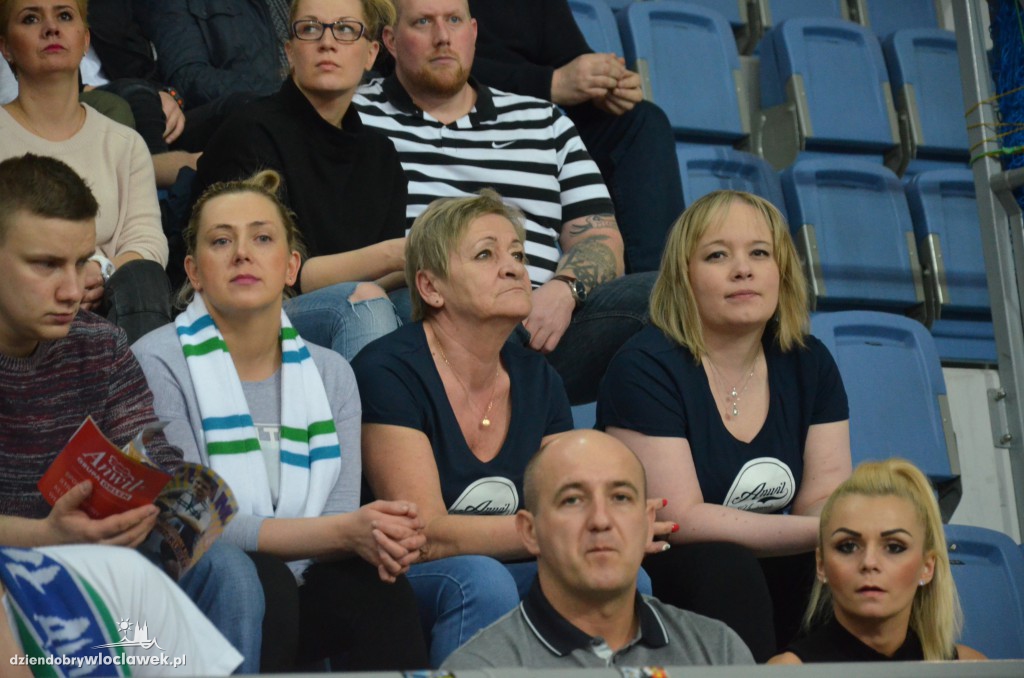 Kibice na meczu Anwil - Siarka Tarnobrzeg