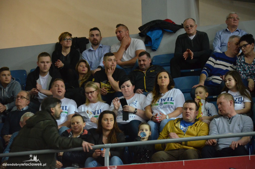 Kibice na meczu Anwil - Siarka Tarnobrzeg