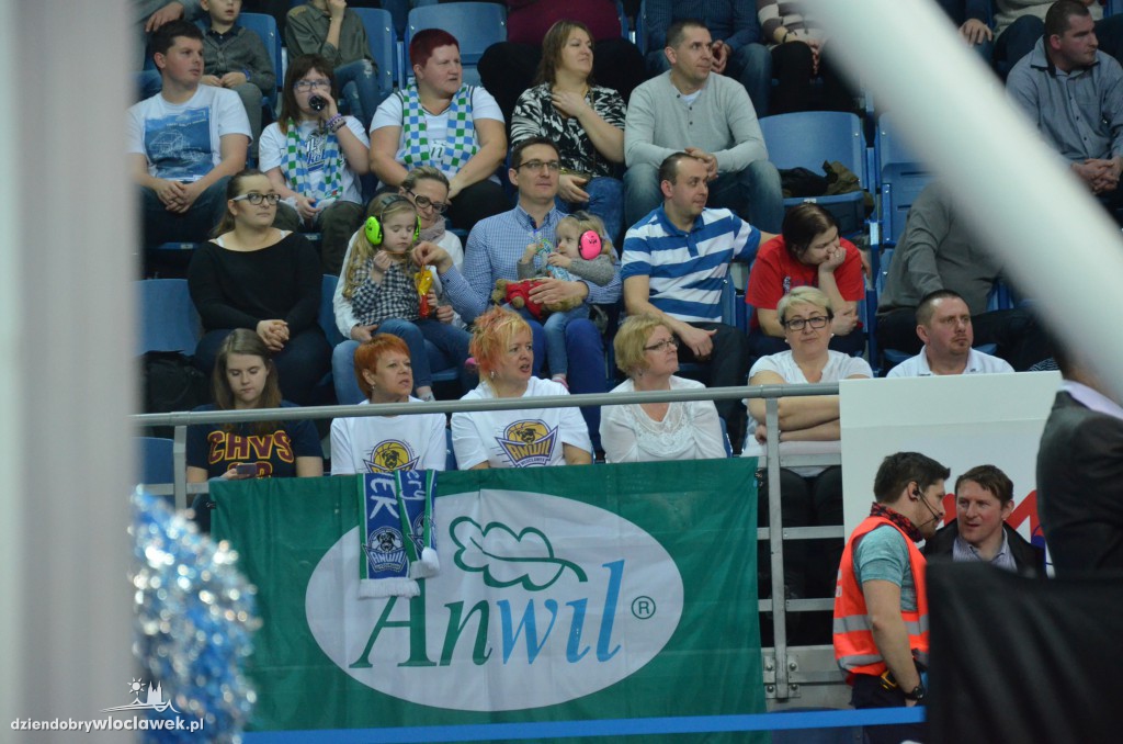 Kibice na meczu Anwil - Siarka Tarnobrzeg