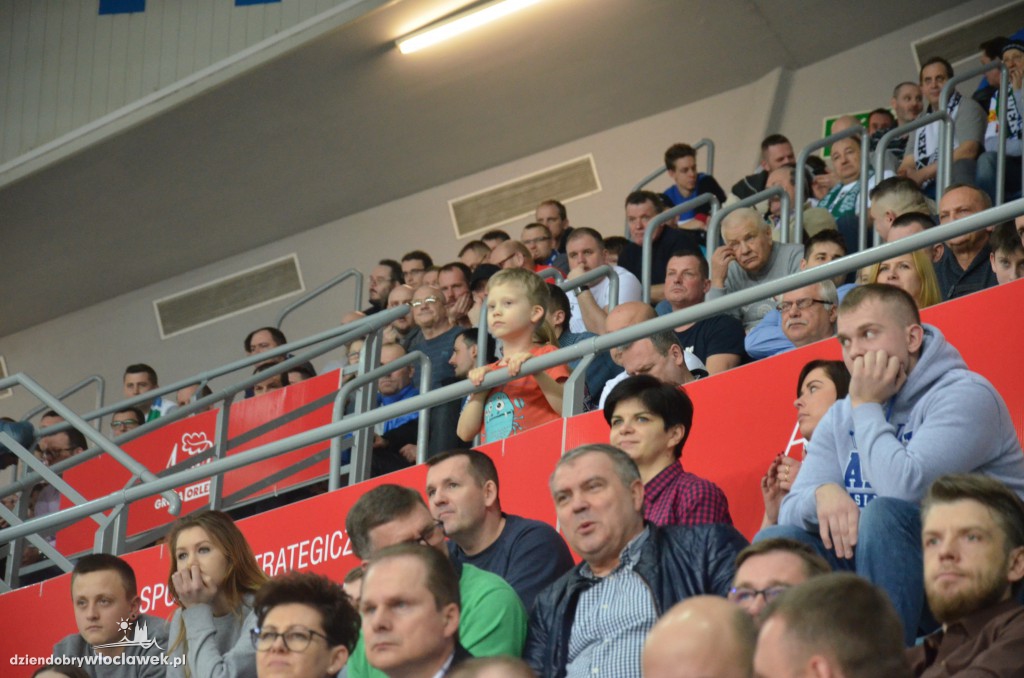 Kibice na meczu Anwil - Siarka Tarnobrzeg
