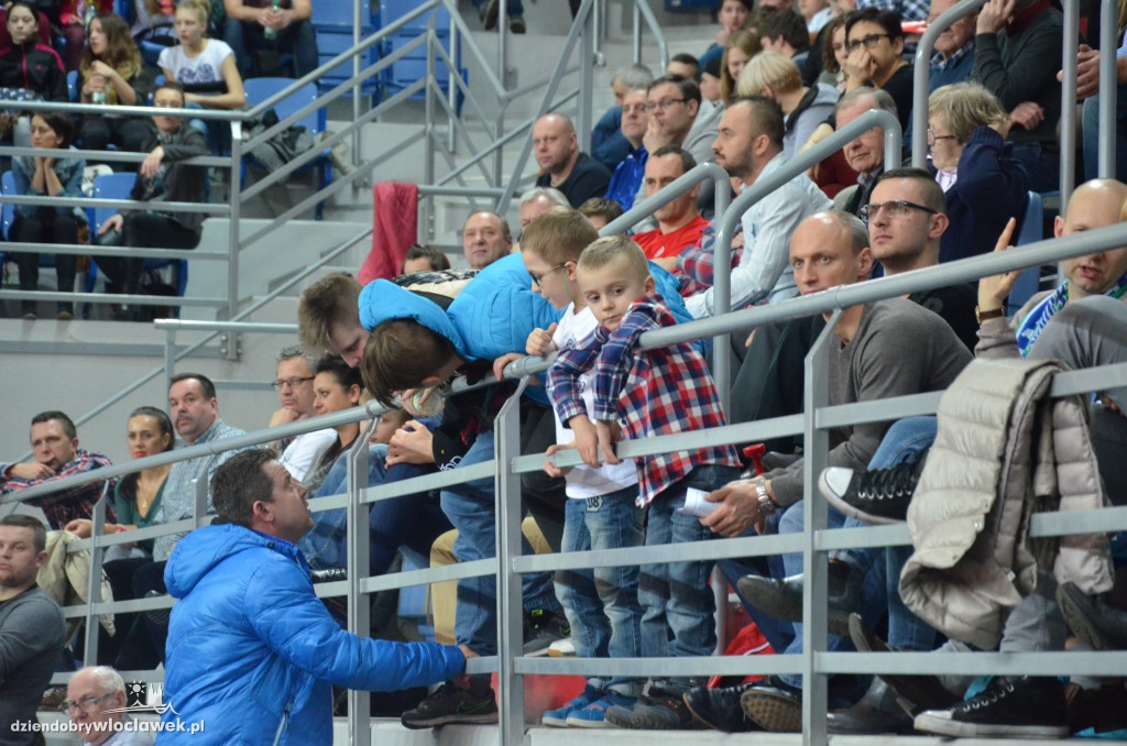 Kibice na meczu Anwil - Siarka Tarnobrzeg
