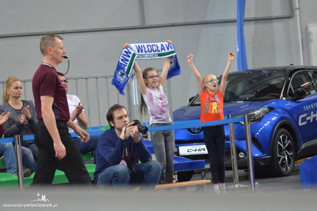 Kibice na meczu Anwil - Siarka Tarnobrzeg