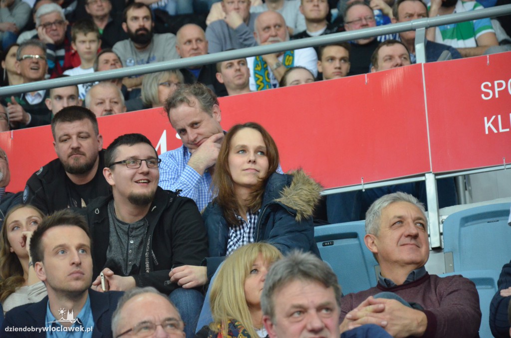 Kibice na meczu Anwil - Siarka Tarnobrzeg