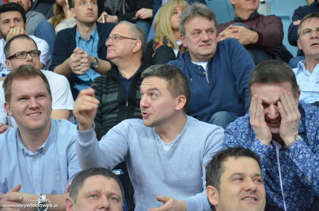 Kibice na meczu Anwil - Siarka Tarnobrzeg