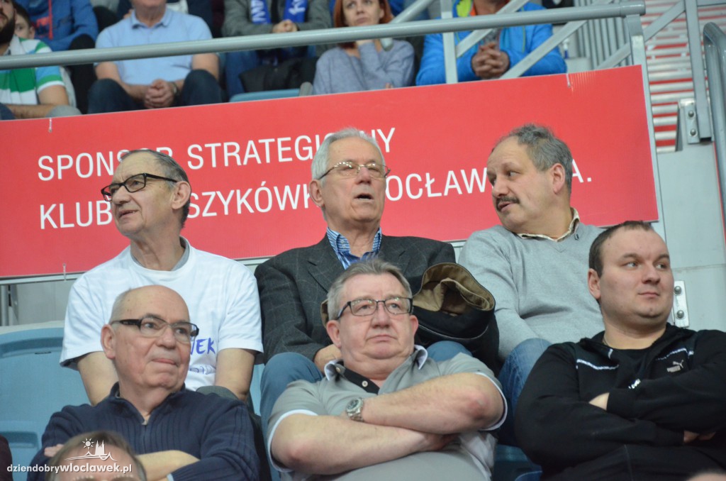 Kibice na meczu Anwil - Siarka Tarnobrzeg