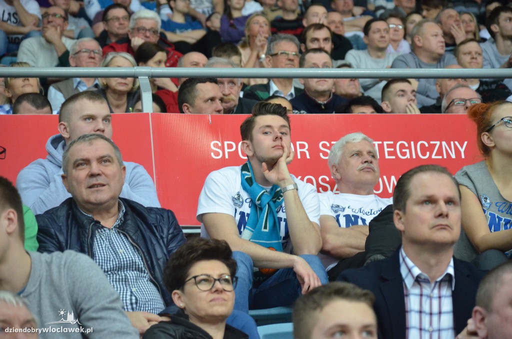 Kibice na meczu Anwil - Siarka Tarnobrzeg