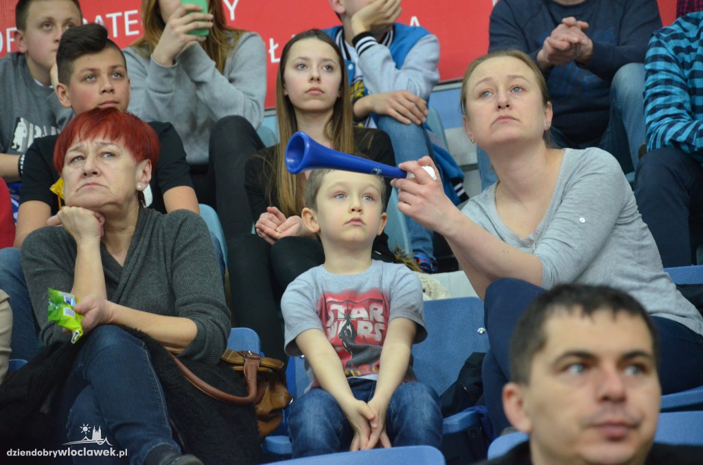 Kibice na meczu Anwil - Siarka Tarnobrzeg