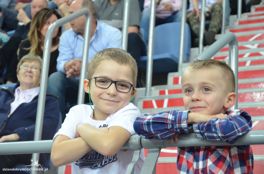 Kibice na meczu Anwil - Siarka Tarnobrzeg