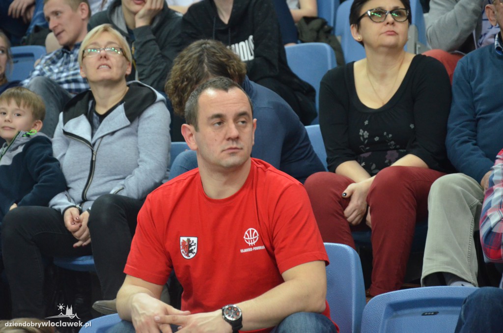 Kibice na meczu Anwil - Siarka Tarnobrzeg