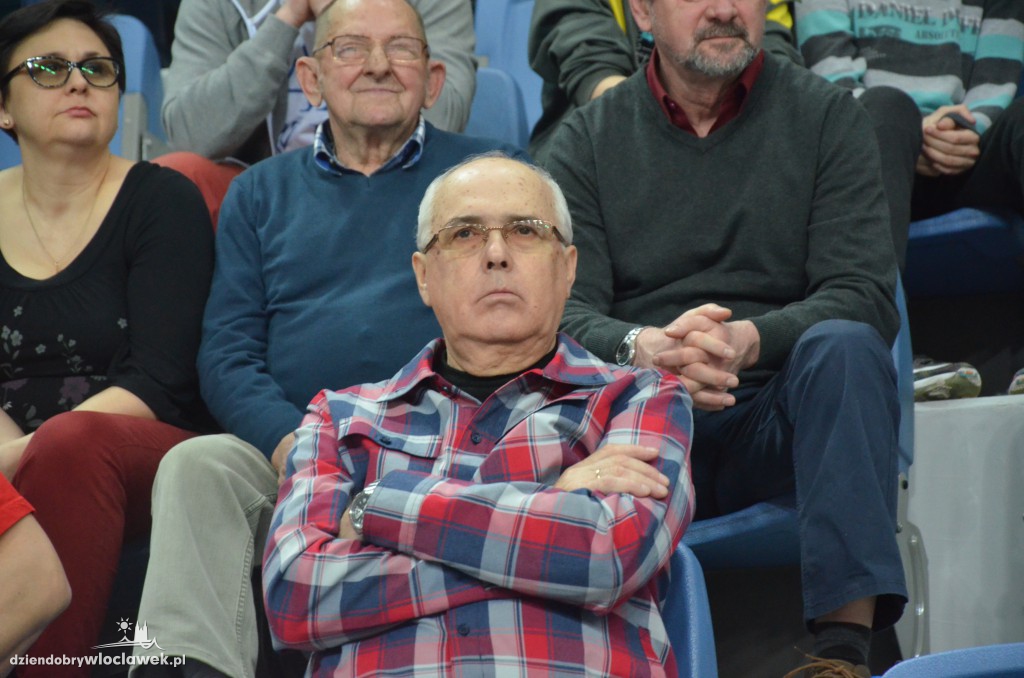 Kibice na meczu Anwil - Siarka Tarnobrzeg
