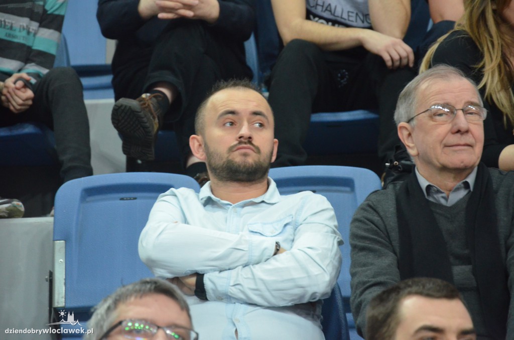 Kibice na meczu Anwil - Siarka Tarnobrzeg