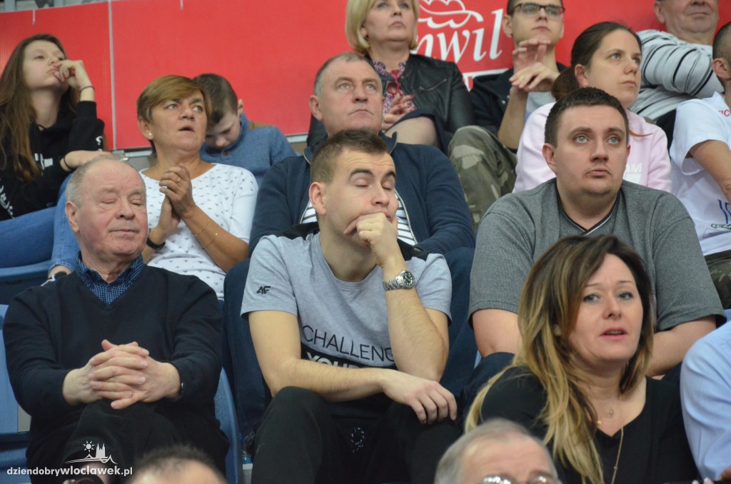 Kibice na meczu Anwil - Siarka Tarnobrzeg