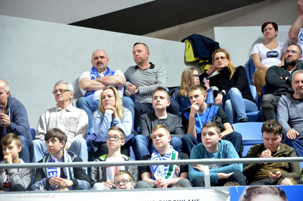 Kibice na meczu Anwil - Siarka Tarnobrzeg