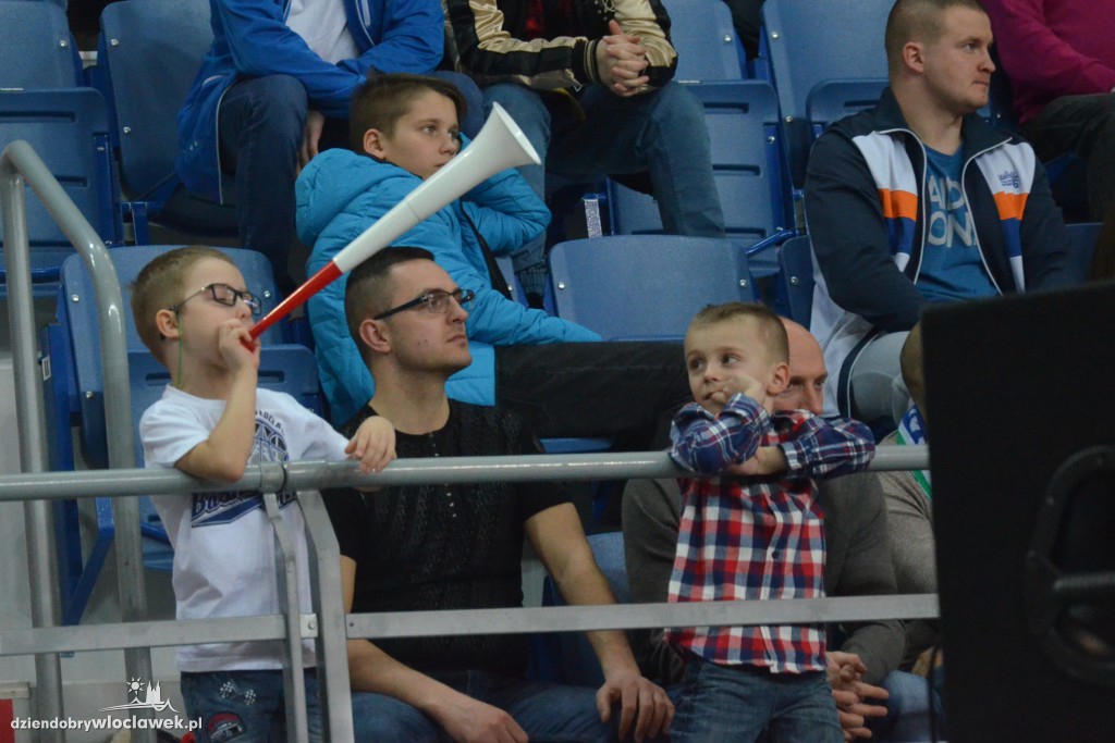 Kibice na meczu Anwil - Siarka Tarnobrzeg