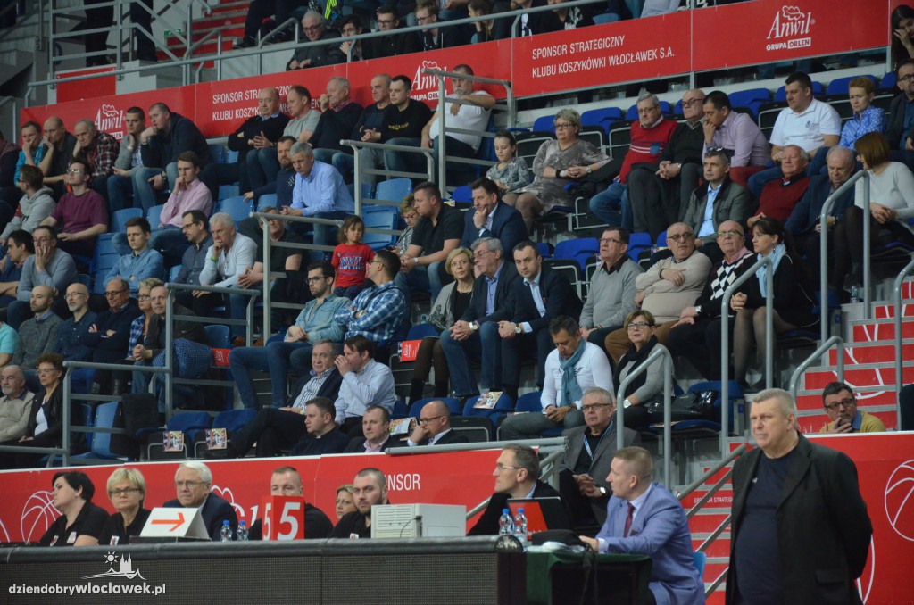 Kibice na meczu Anwil - Siarka Tarnobrzeg