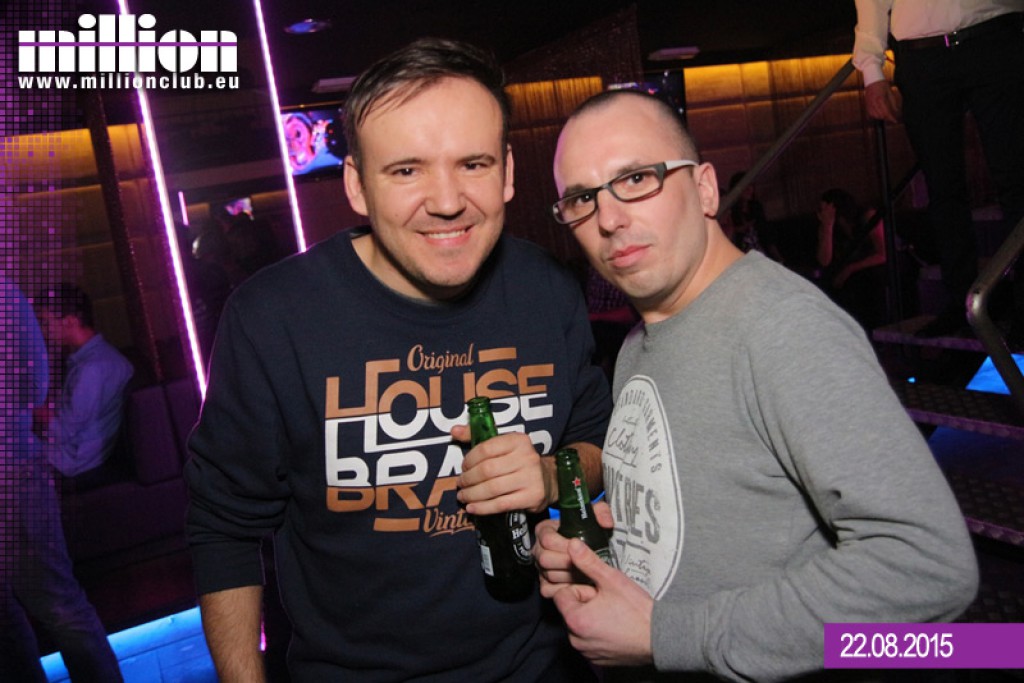 Sobotnia impreza w klubie Million