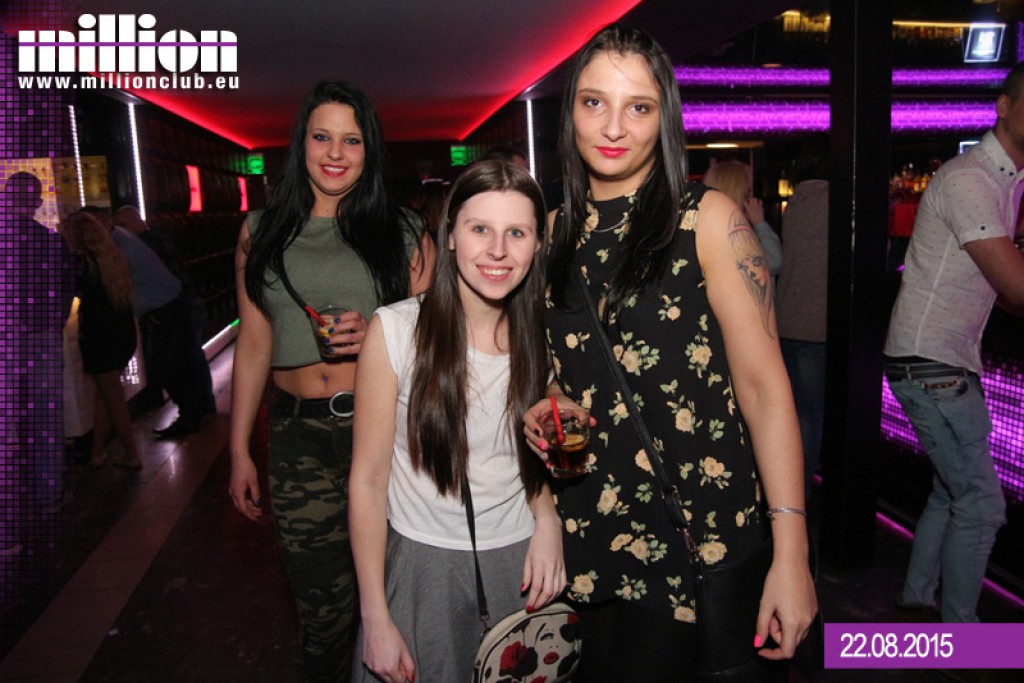 Sobotnia impreza w klubie Million