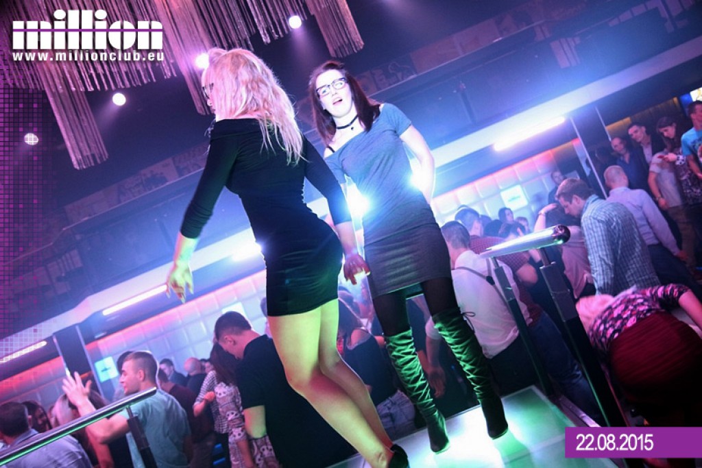 Sobotnia impreza w klubie Million