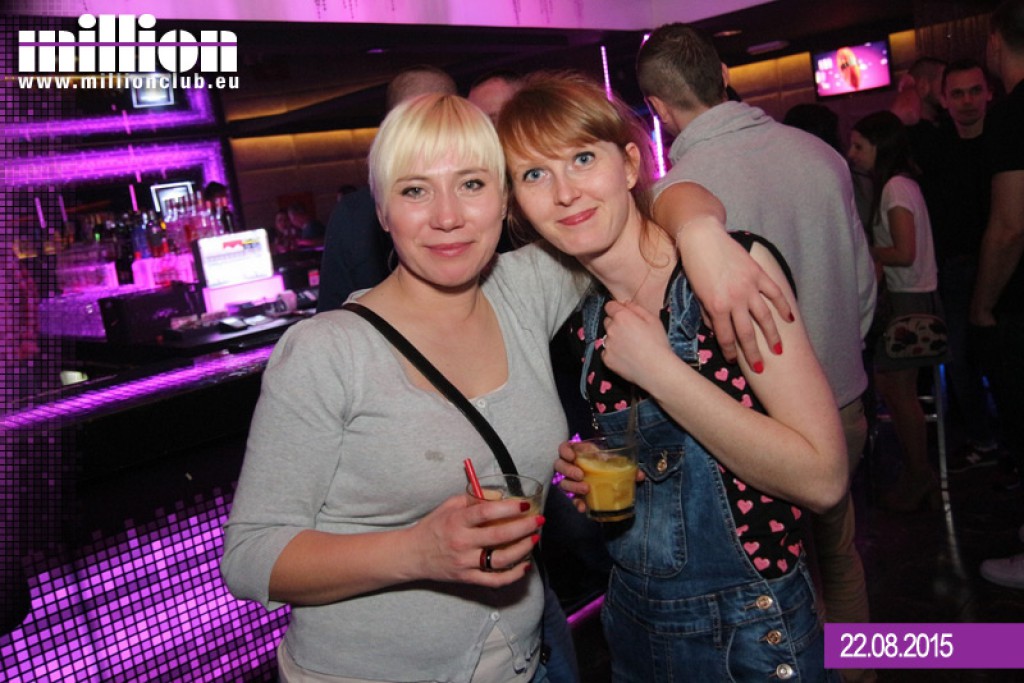 Sobotnia impreza w klubie Million