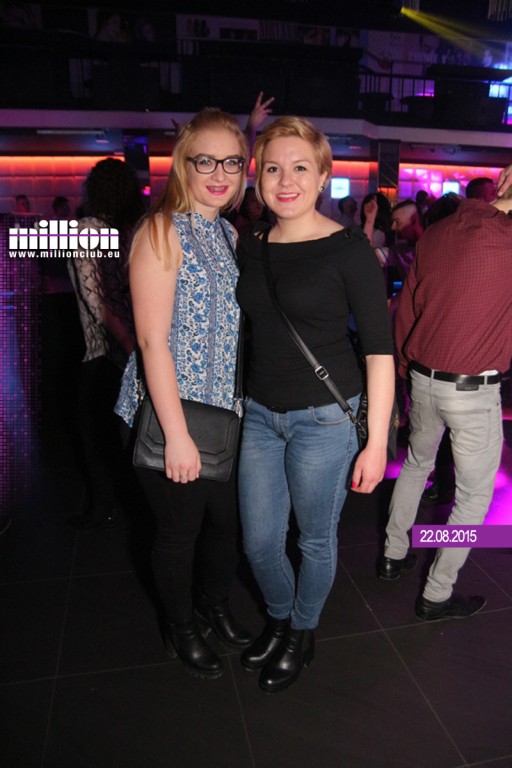 Sobotnia impreza w klubie Million
