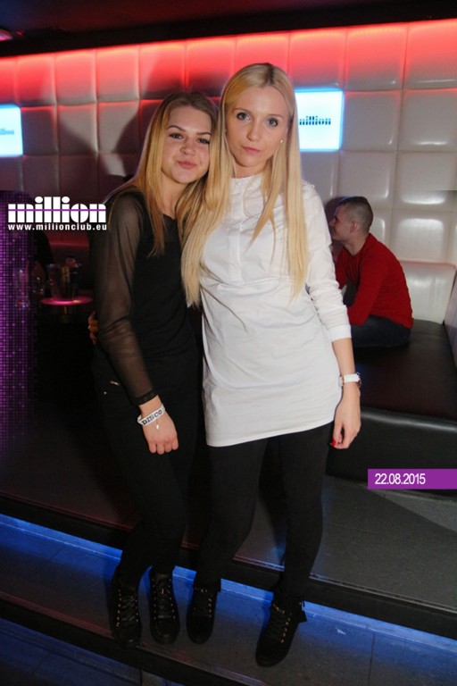 Sobotnia impreza w klubie Million