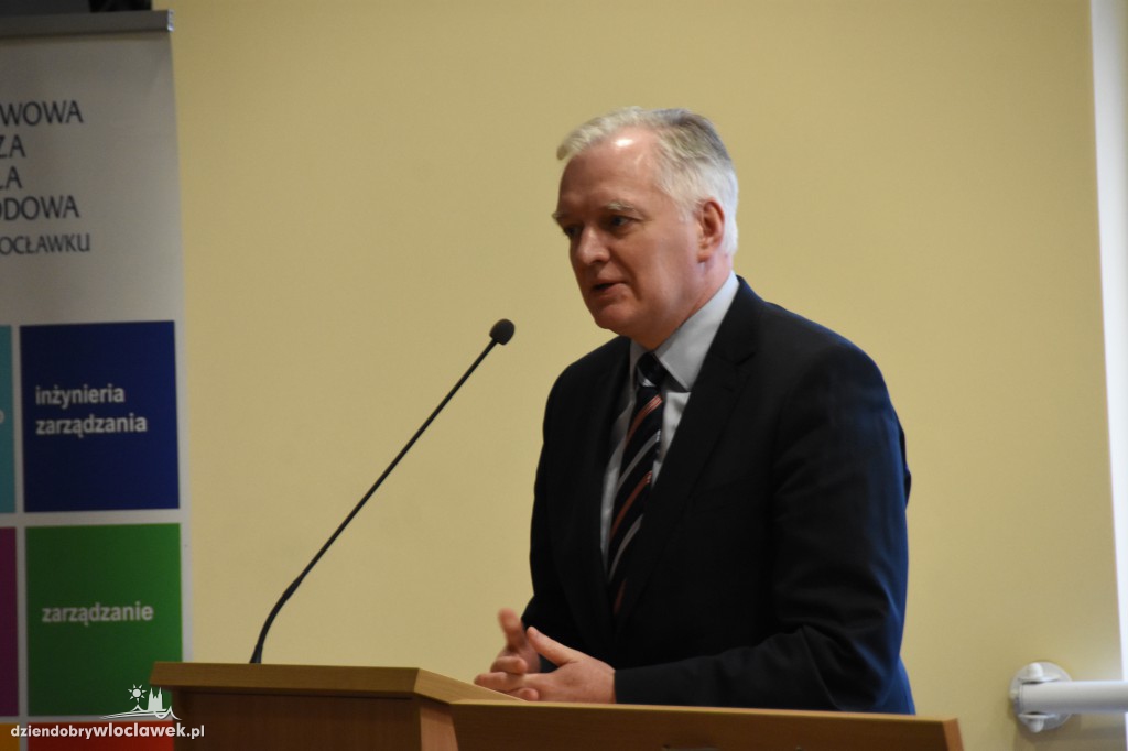 Jarosław Gowin na 15-leciu PWSZ