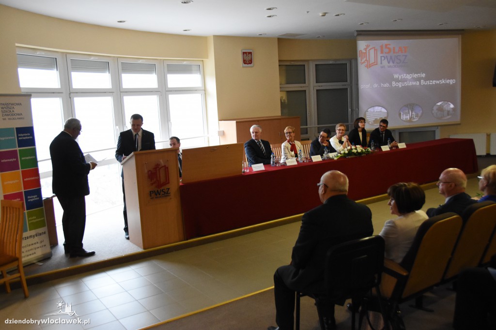 Jarosław Gowin na 15-leciu PWSZ