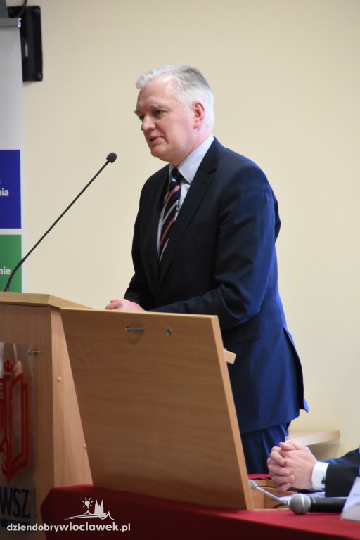 Jarosław Gowin na 15-leciu PWSZ