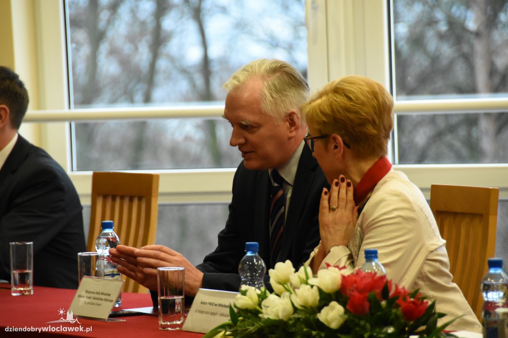 Jarosław Gowin na 15-leciu PWSZ