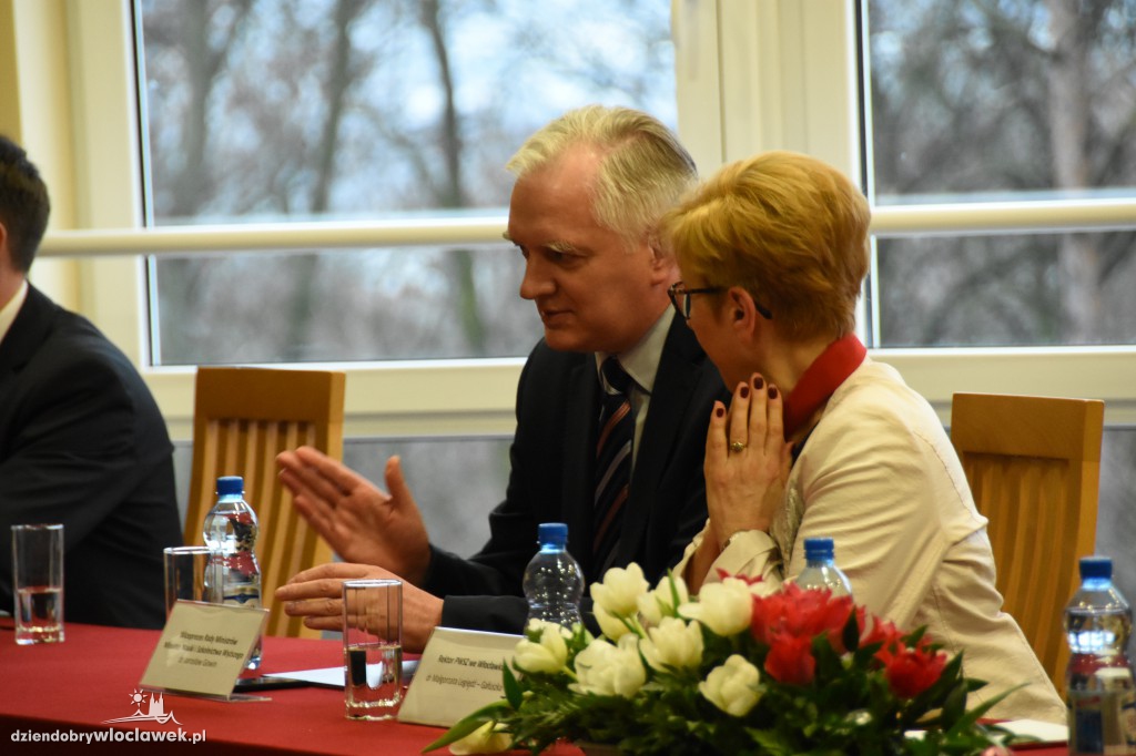 Jarosław Gowin na 15-leciu PWSZ