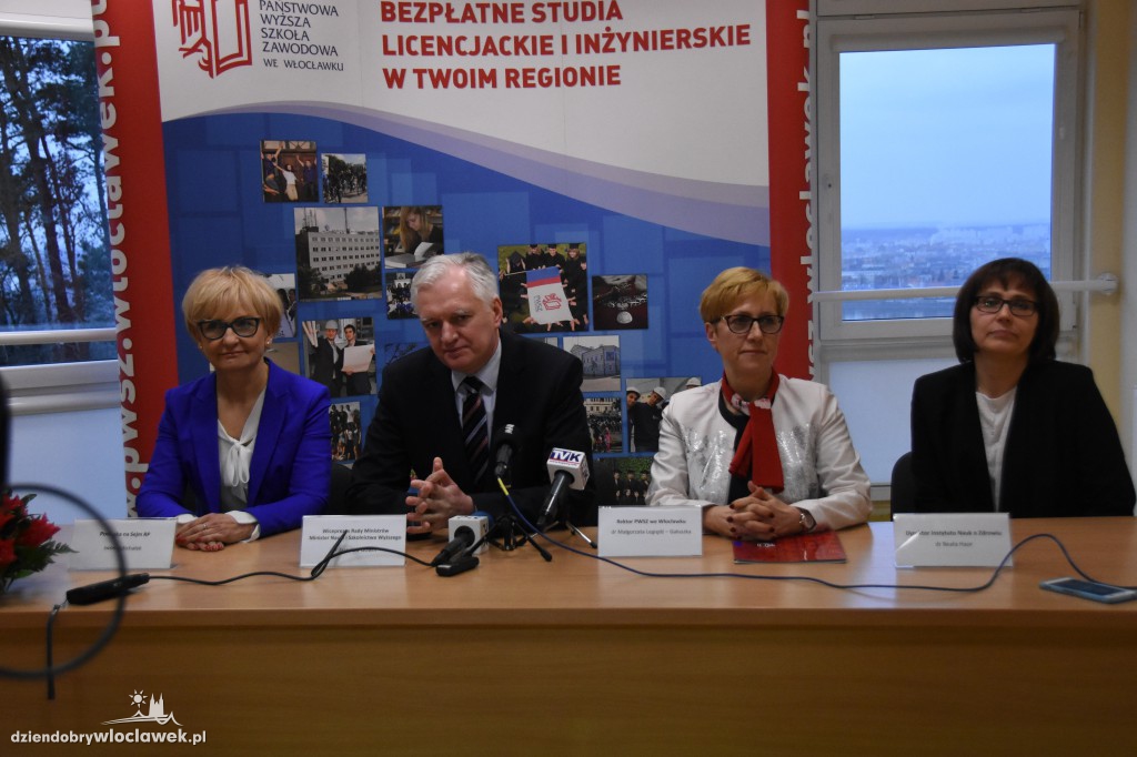 Jarosław Gowin na 15-leciu PWSZ